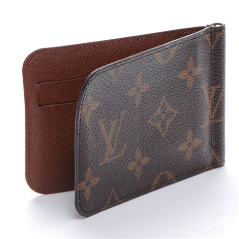 louis vuitton mens money clip wallet